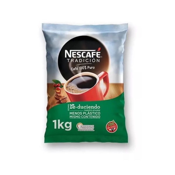 CAFE SOLUBLE NESCAFE POR 1 KG