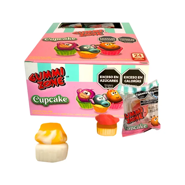 GUMMI CUPCAKE X 24